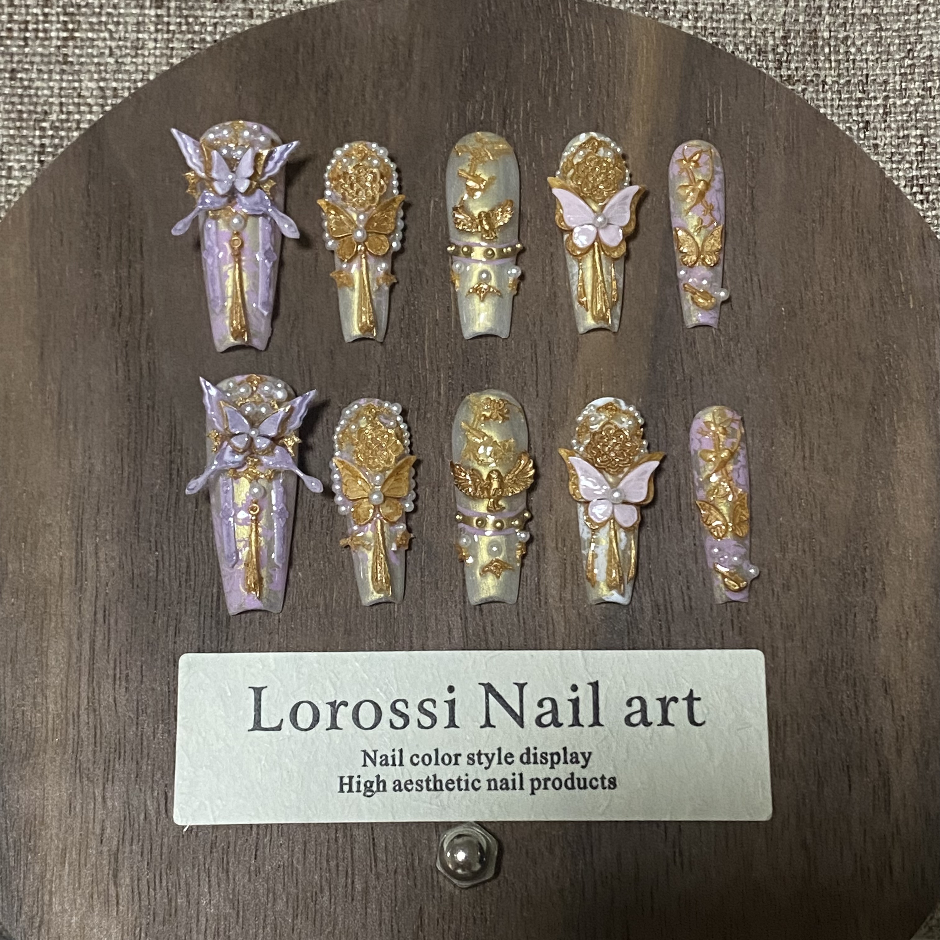 【梵花】纯手工穿戴甲总览(防拍)-梵耀