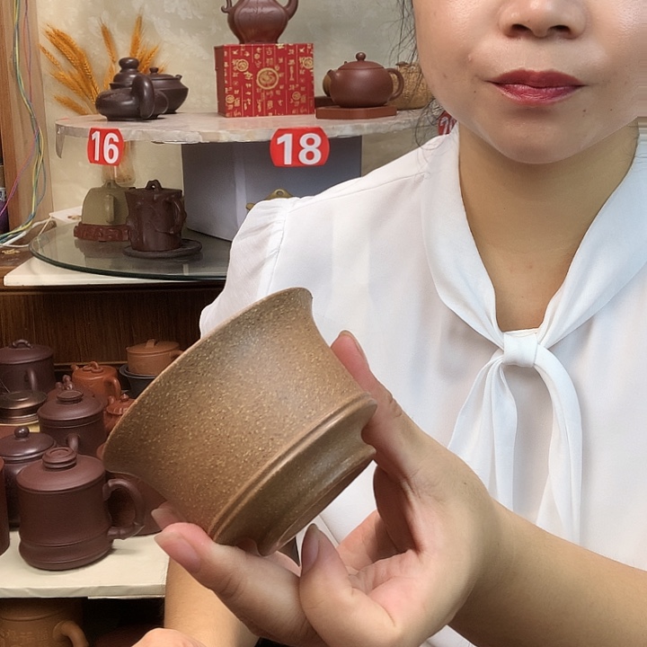 宜兴紫砂壶艺术茶杯