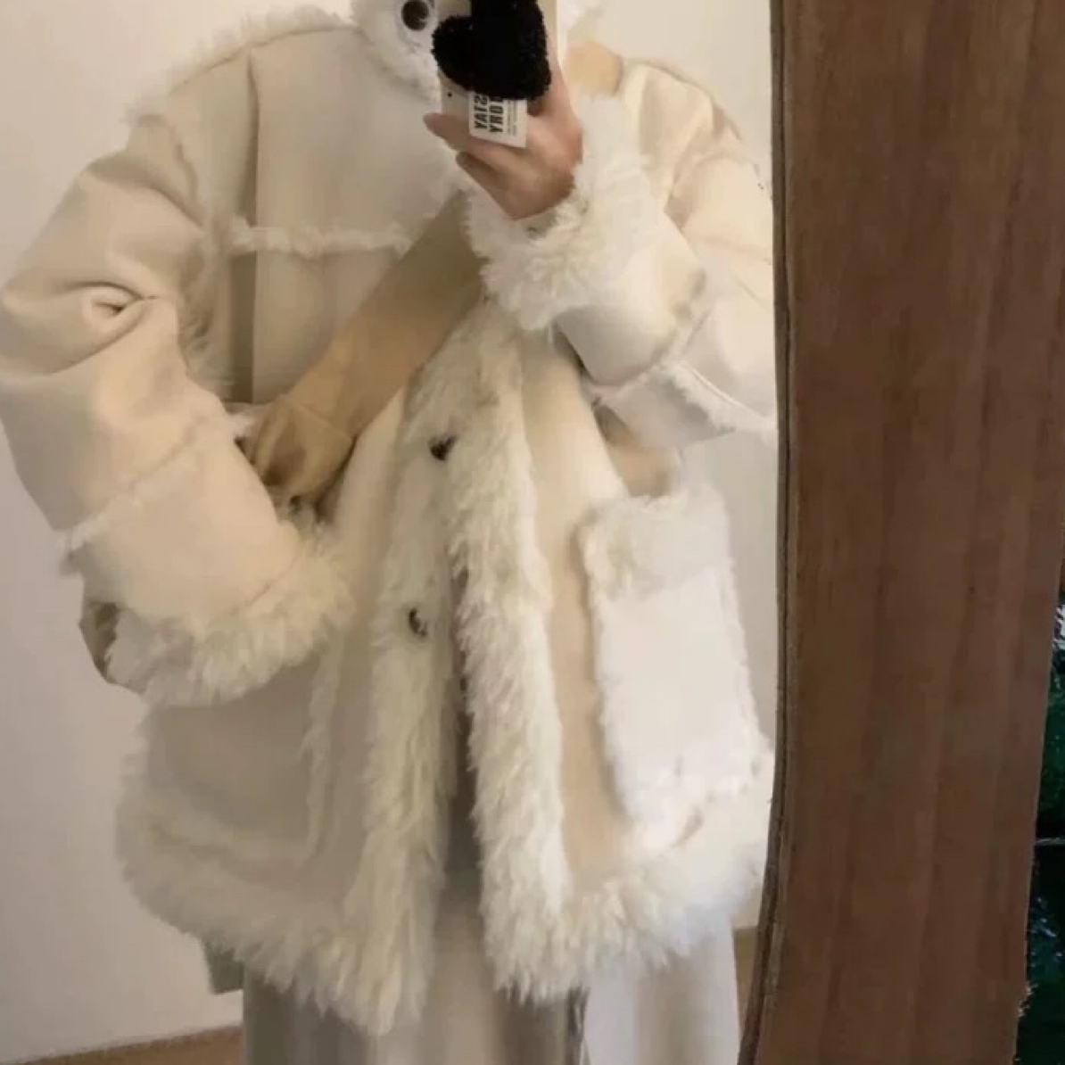 防风女纯色保暖加厚冬季短外套韩版外套