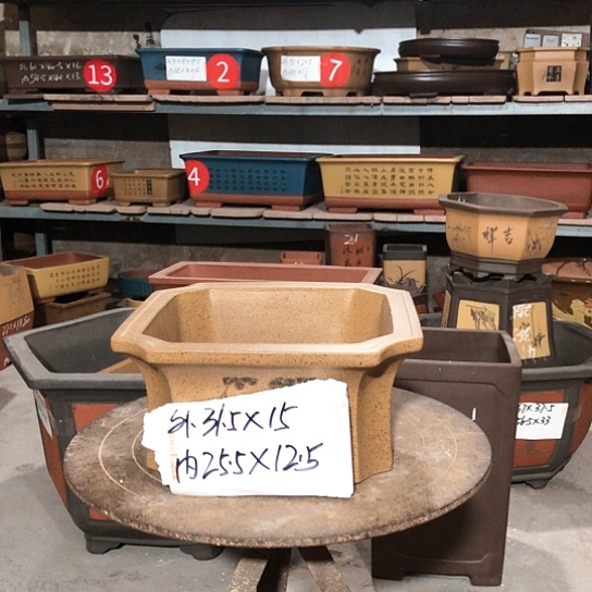 紫砂紫砂花盆包邮