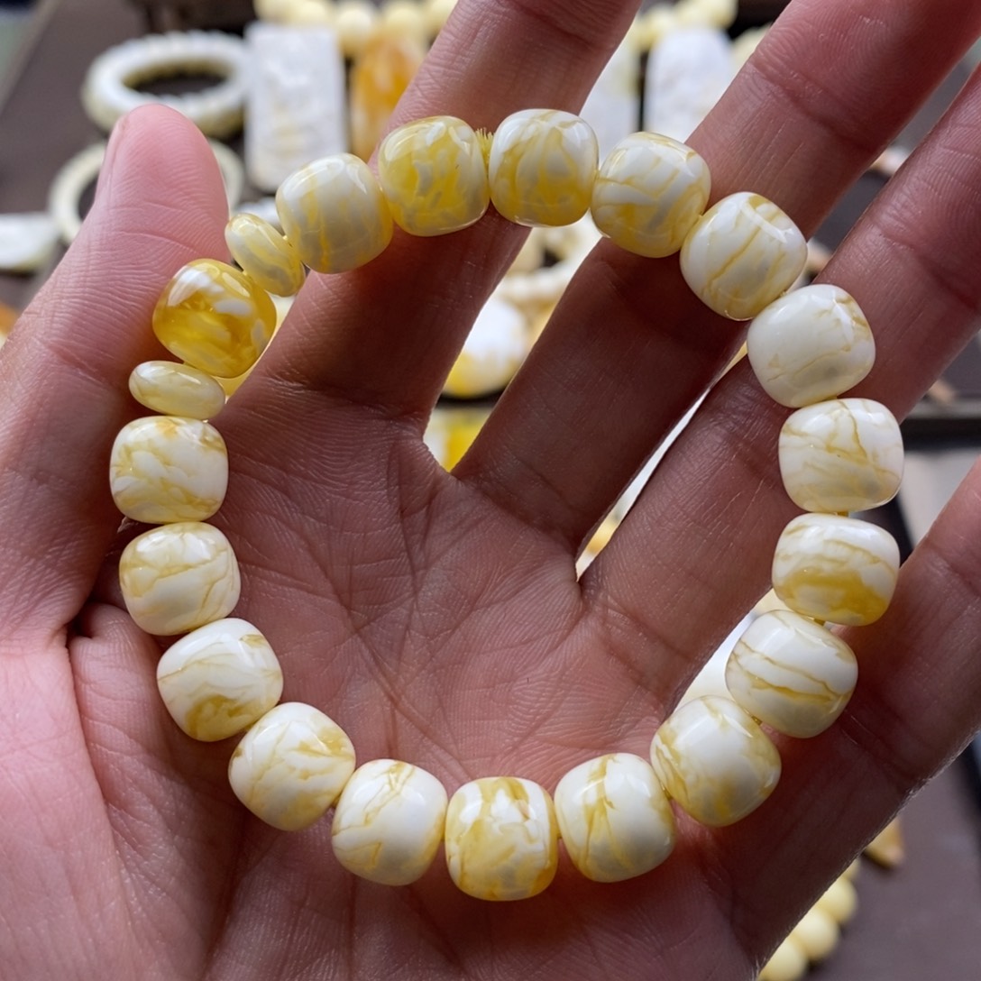 琥珀裸石未镶嵌蜜蜡吊坠吊坠项链