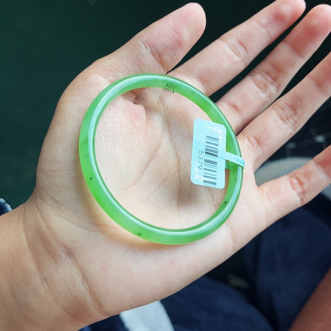 和田玉手镯未镶嵌娜**安