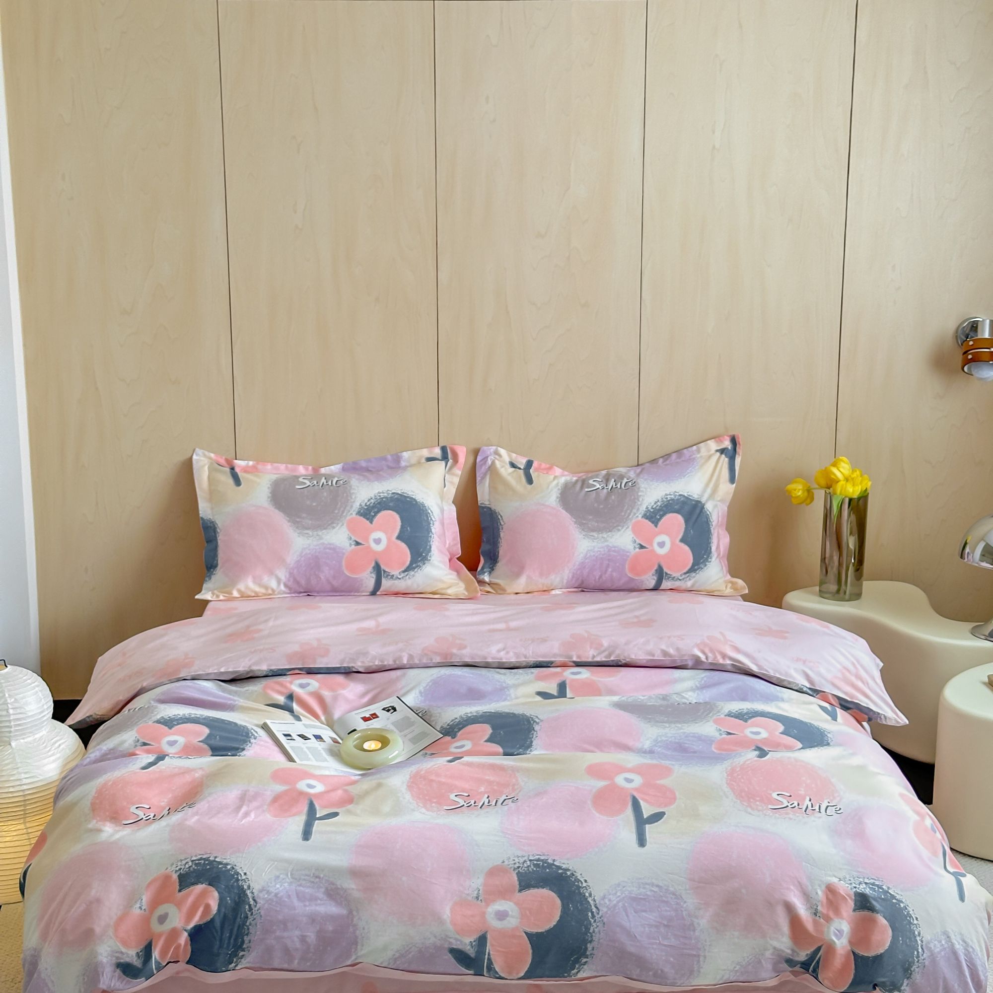 清仓 全棉四件套福利加厚四季款吊边花边雯萱