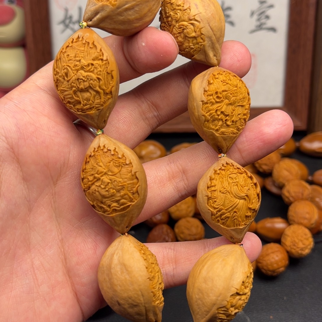橄榄核手串/手链关公
