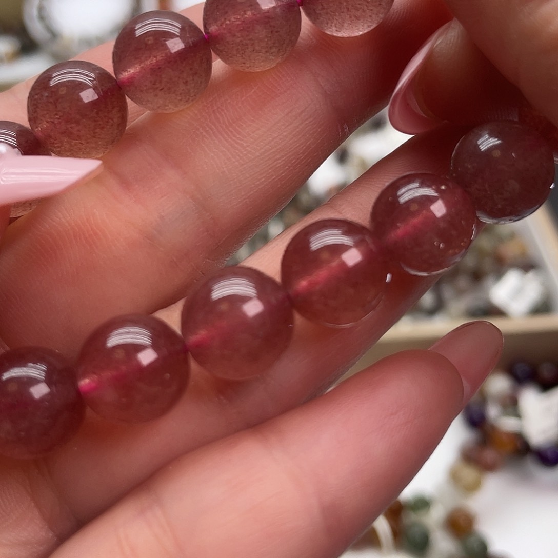 石英质玉天然手链未镶嵌