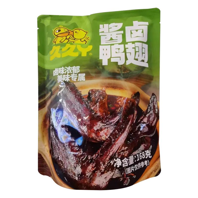 久久丫酱卤鸭翅168g