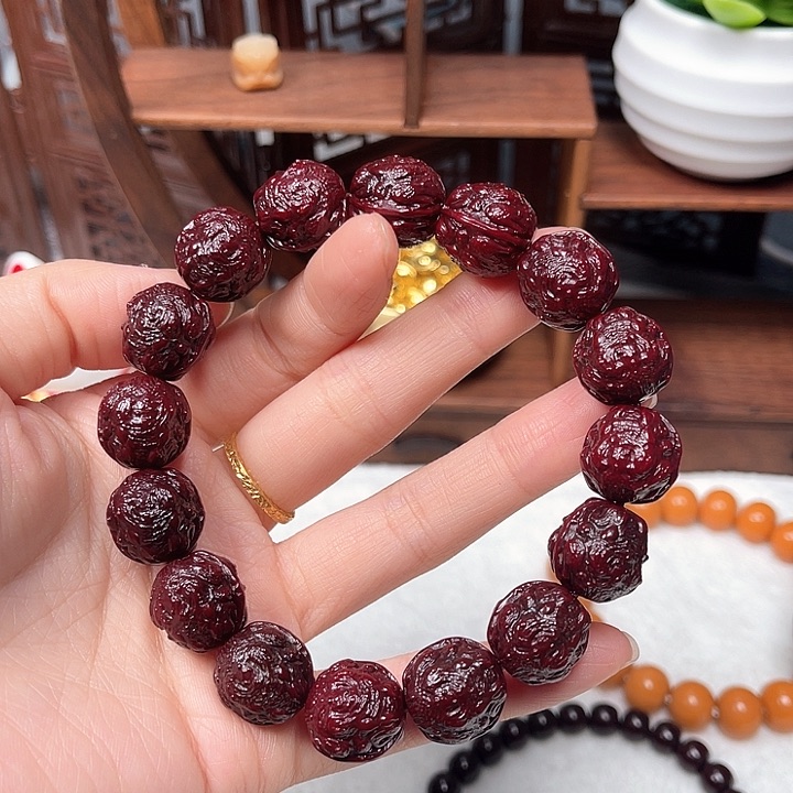 核桃手串/手链用****4猴头手串毕业款蛤蟆14+