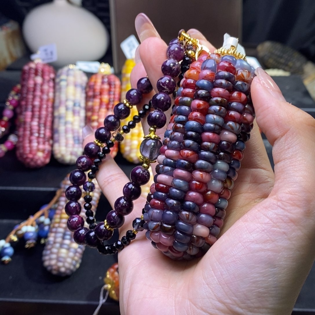 玉布****文玩玉米 蓝血