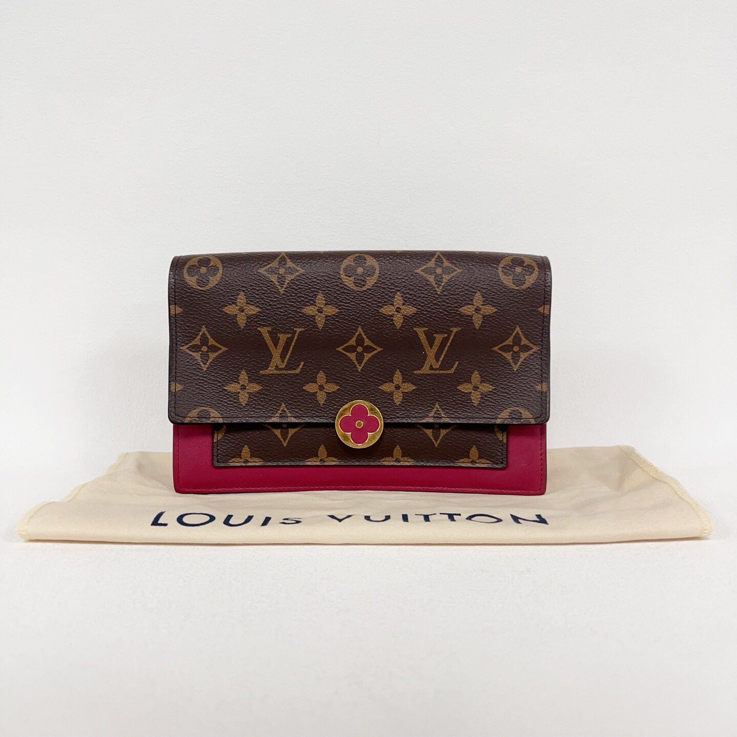 99新 LouisVuitton/路易威登 Flore花朵扣woc链条包 2139