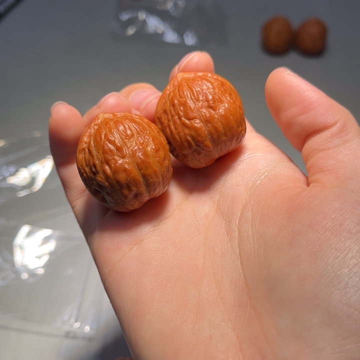 把件文玩核桃三日红175