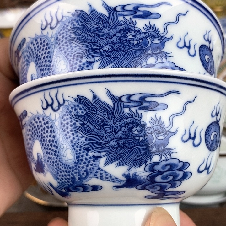 景德镇陶瓷藏式茶碗