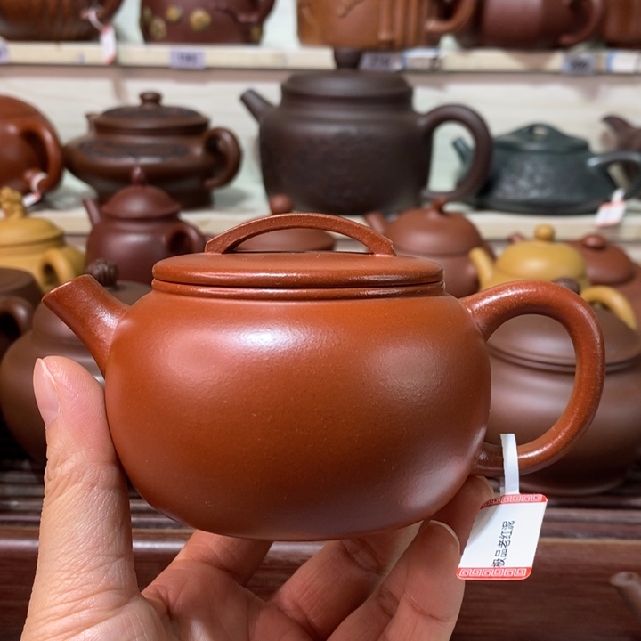 茶壶紫砂微瑕处理一把