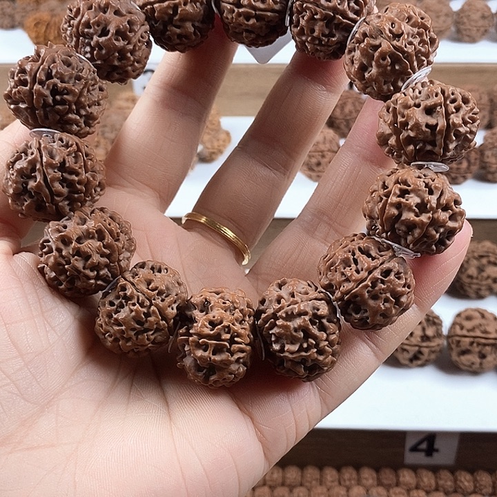 手串金刚菩提原生态6瓣蜂窝双龙