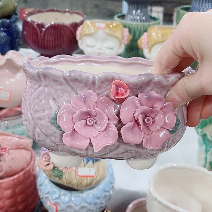 多肉花盆满10元包邮