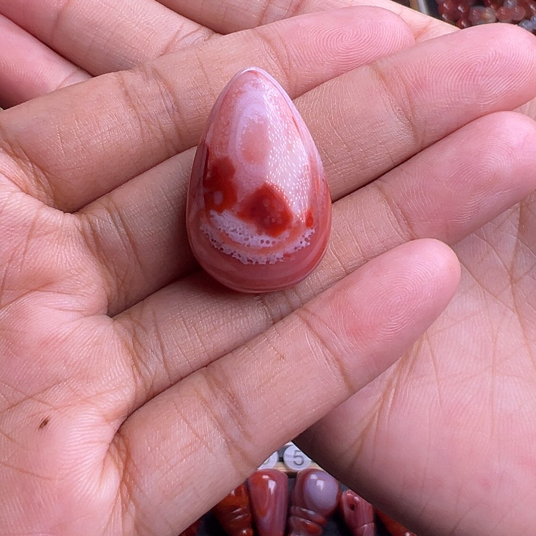 未镶嵌南红玛瑙珠宝奇石特色水滴吊坠19.3Ｘ高30.3m