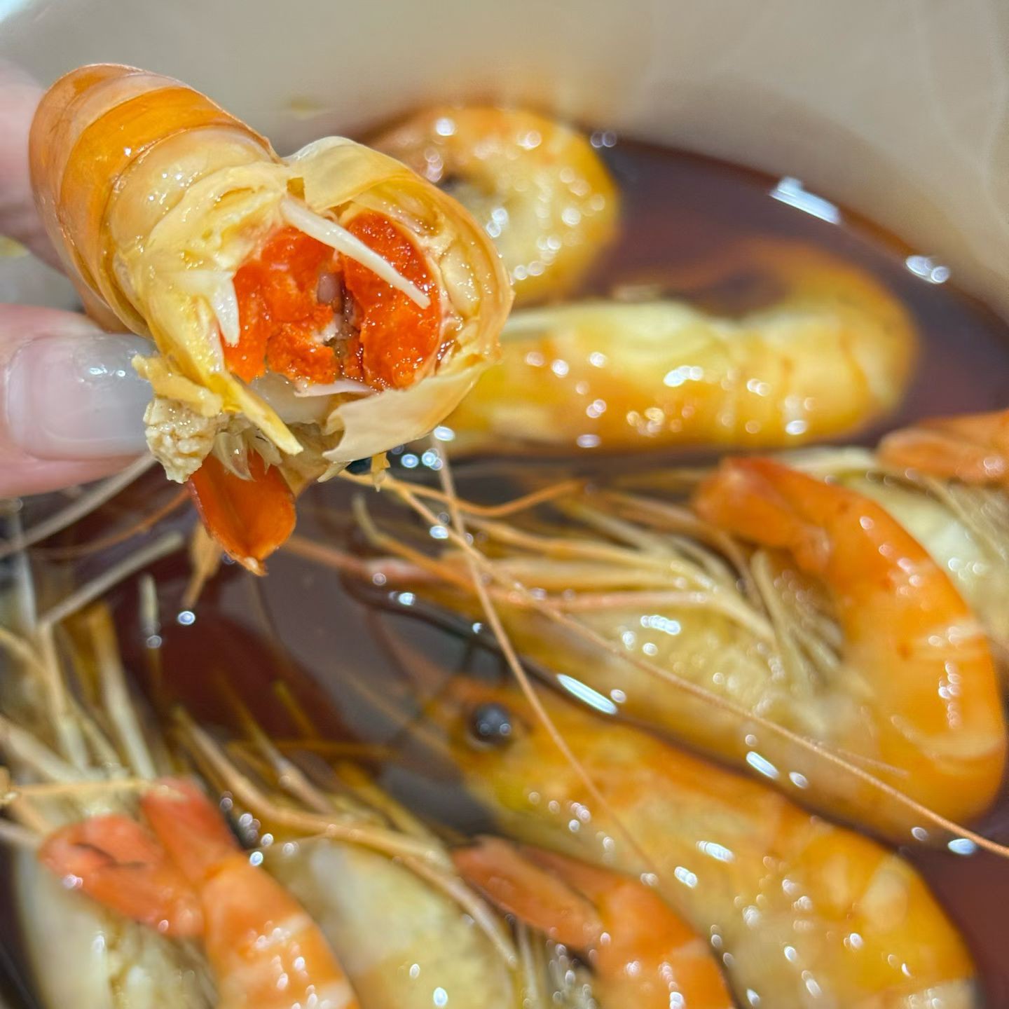 罗氏虾一盒8只装