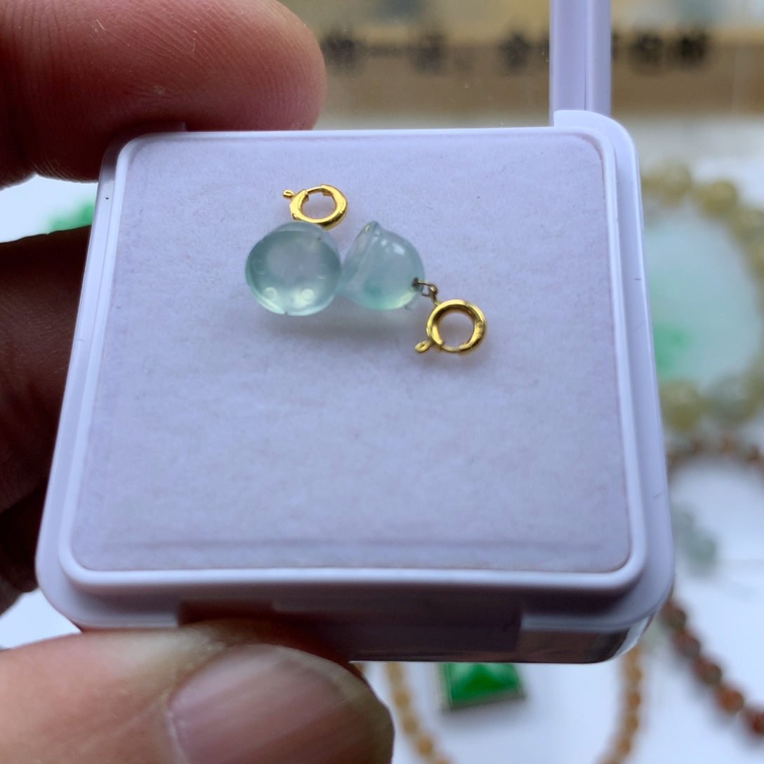 今***）翡翠未镶嵌颈饰缅甸天然翡翠吊坠5.5卡