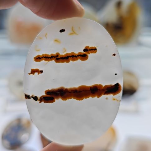 狼***子玛瑙/玉髓未镶嵌吊坠(不含链)