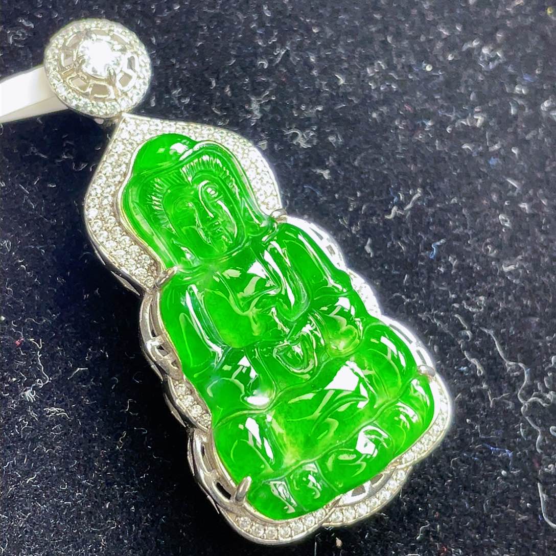 翡翠吊坠(不含链)未镶嵌