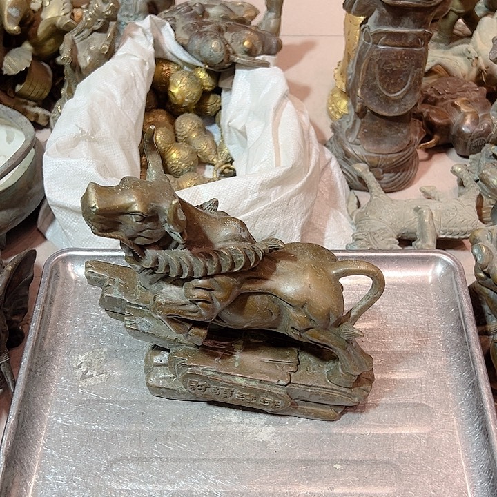 黄铜摆件工艺品，