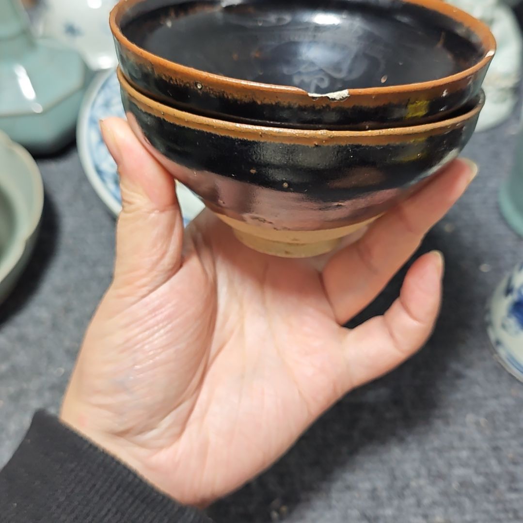 笑***生两个遇林亭盏标本件