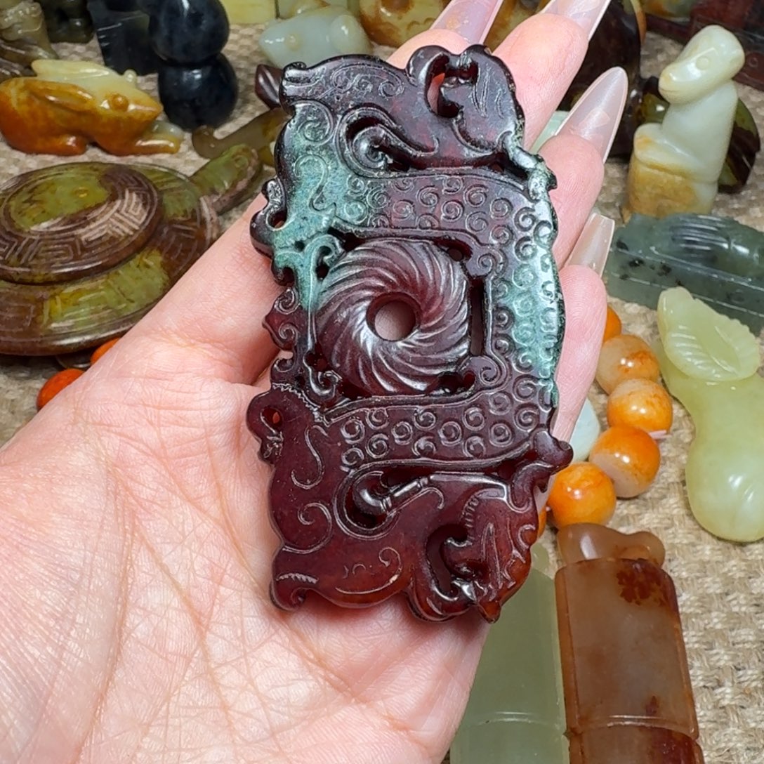 吊坠白玉菩提挂件