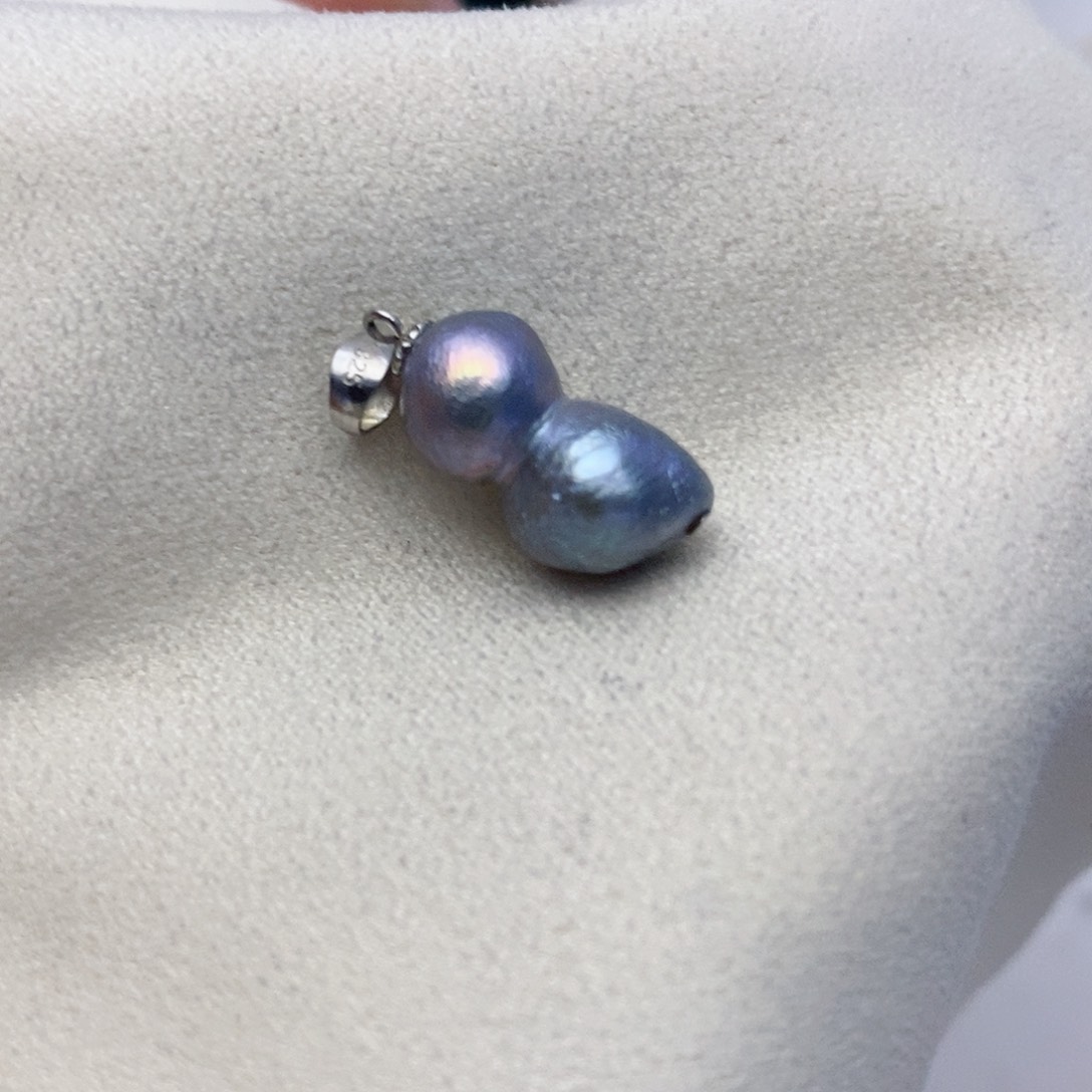 【闪购商品】淡水珍珠颈饰银S925镶嵌29