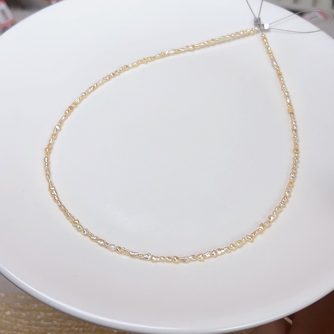 海水珍珠18K金镶嵌颈饰