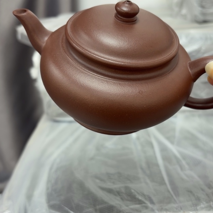 茶壶紫砂宜兴原矿老紫泥200