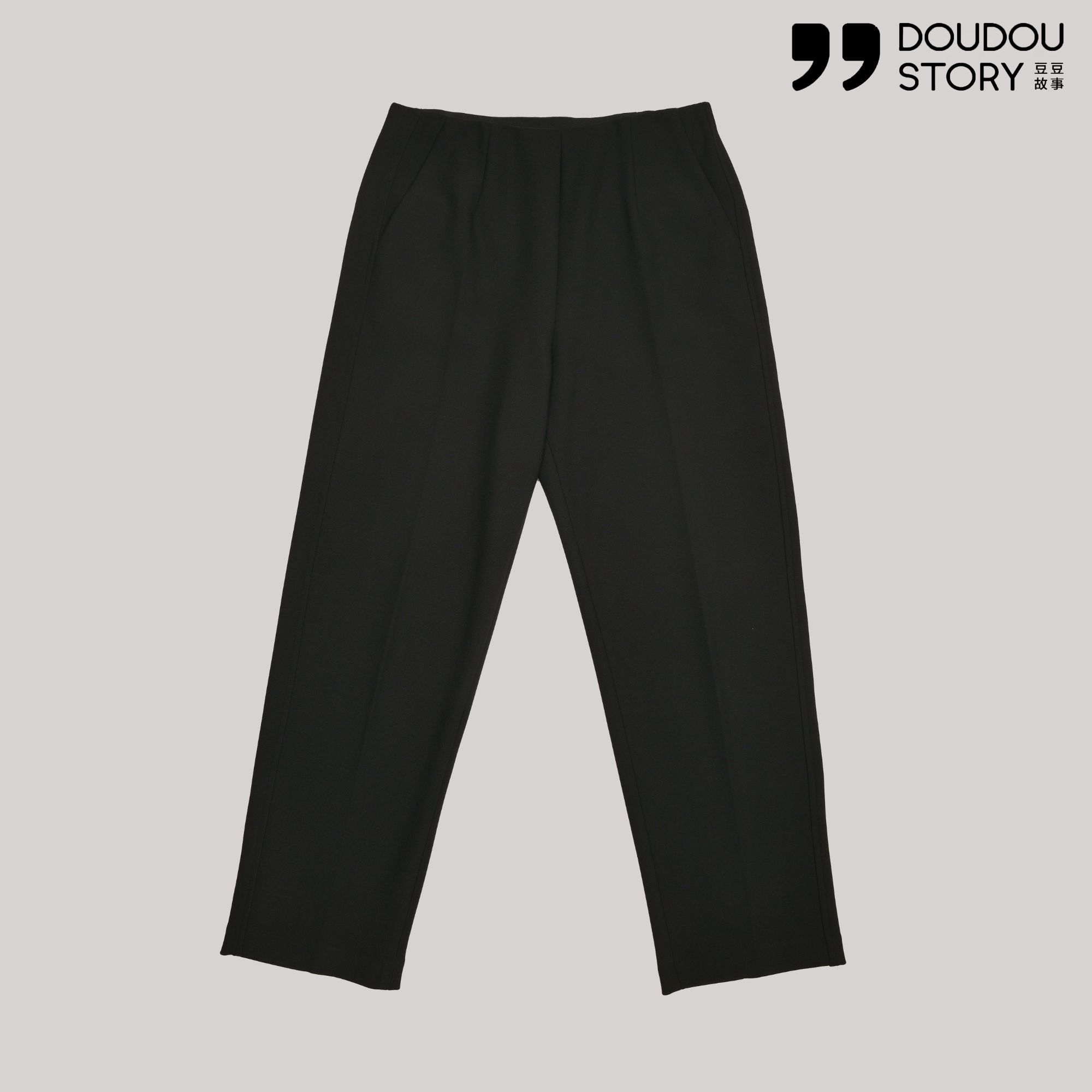 HALUNGLE/海伦格丽  Z9800  时尚简约九分通勤小直筒裤dy