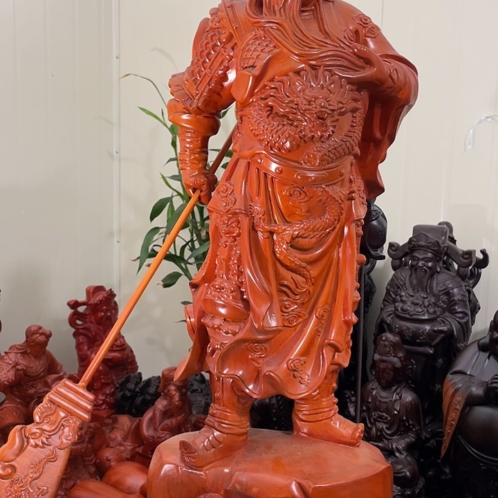 香榧木关爷爷工艺品