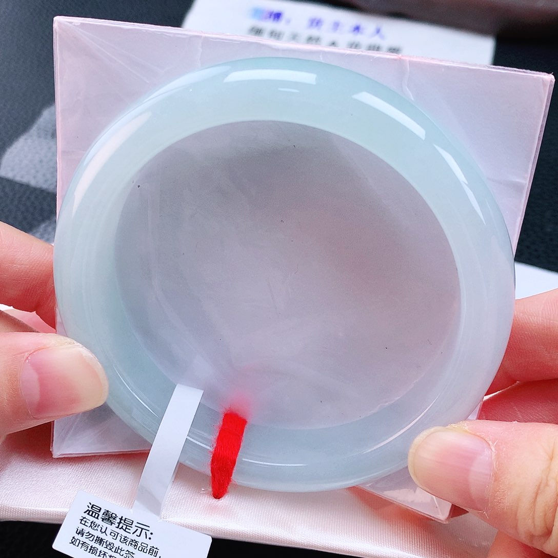 未镶嵌手镯翡翠61冰透
