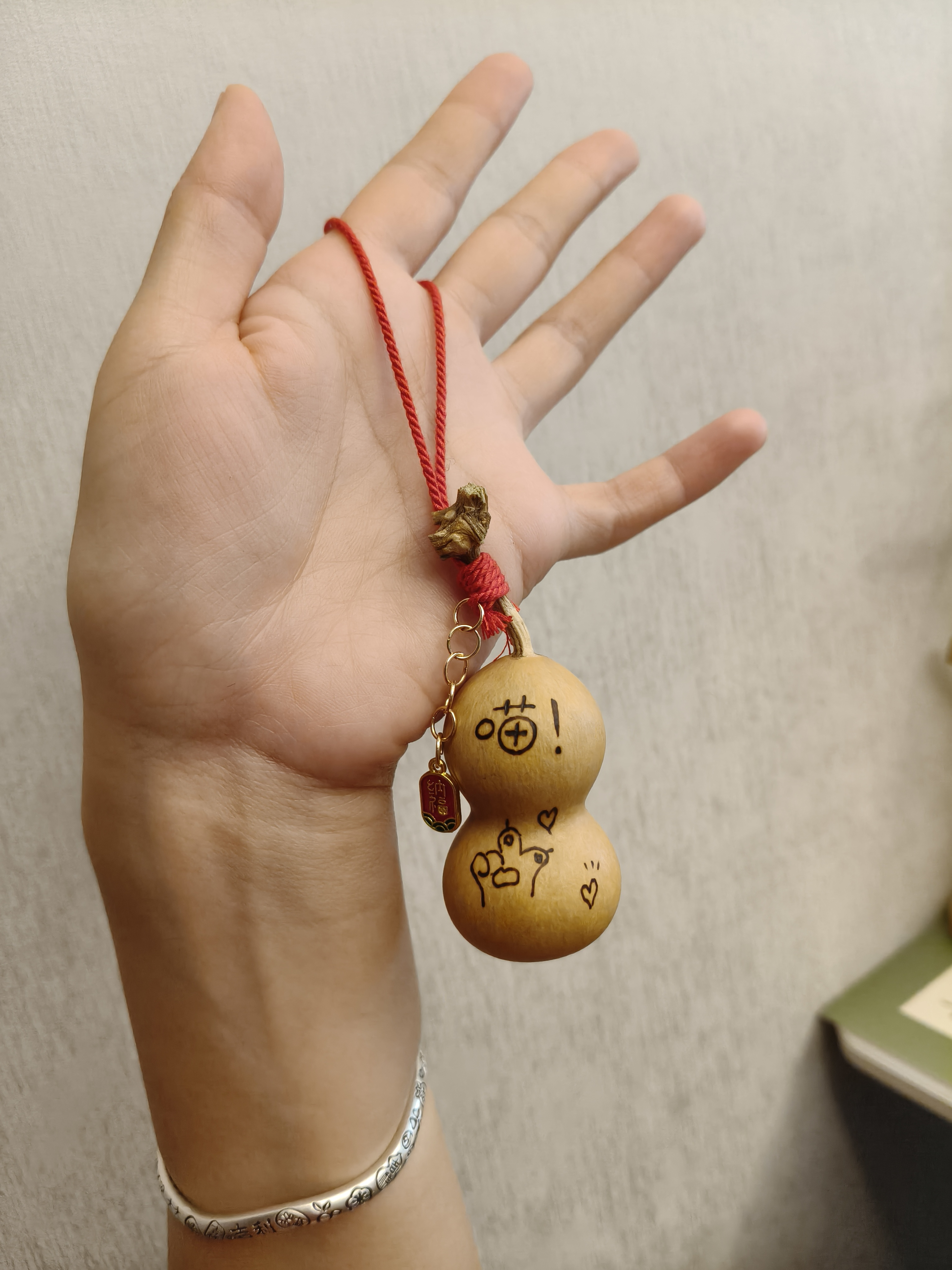 手创葫芦可爱挂件（喵）