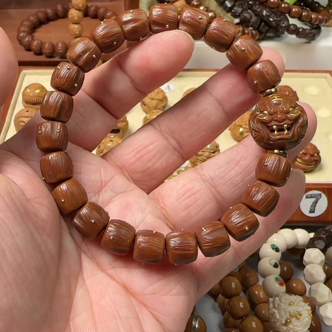 【闪购商品】猴头核桃吊坠⭐****⭐一组