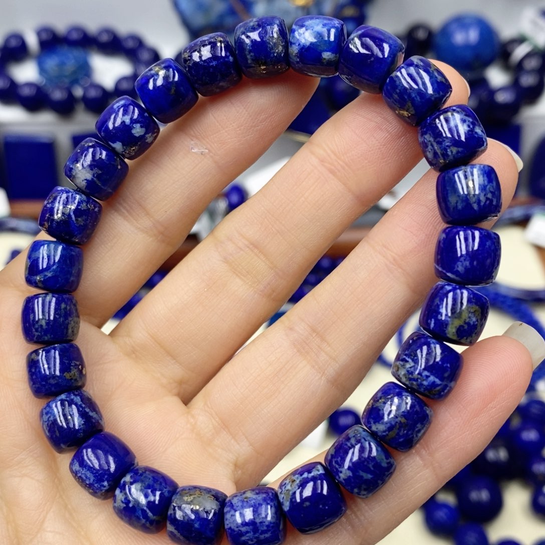 青金石手链未镶嵌