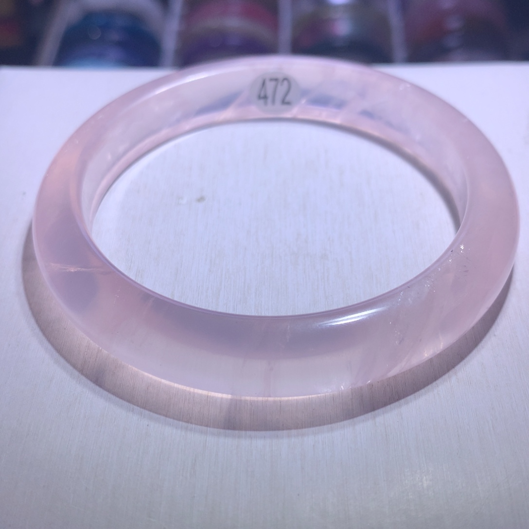 水晶手镯银S925镶嵌