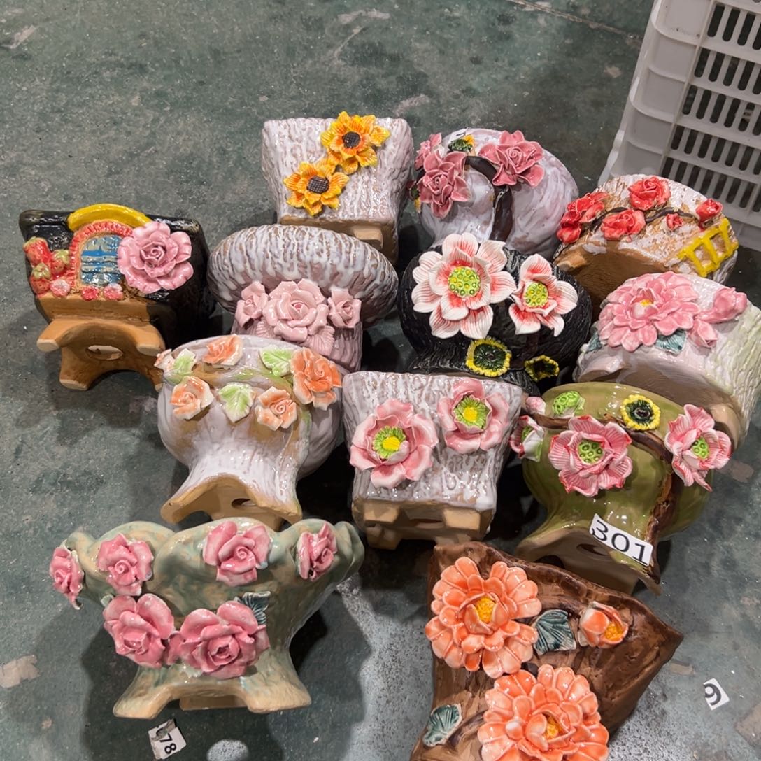 满20米秒退拉黑花盆301