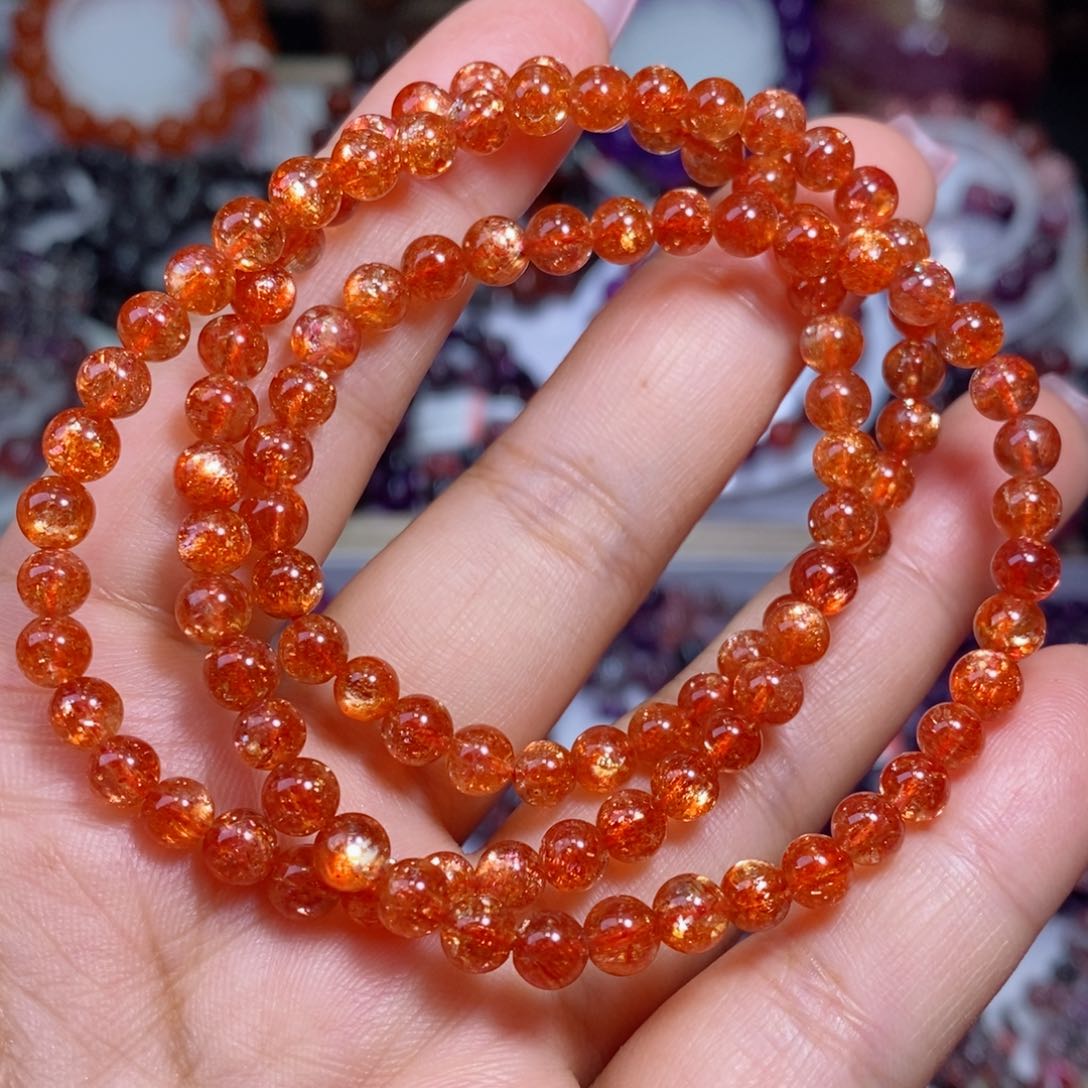 日光石手链未镶嵌