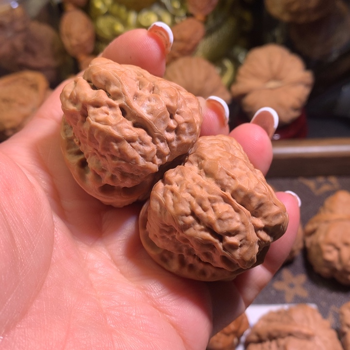 吊坠文玩核桃39尺蛙蛙