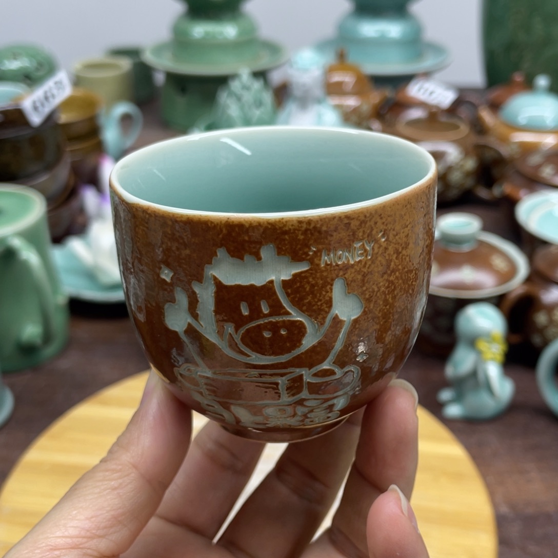 微瑕特价青瓷青瓷