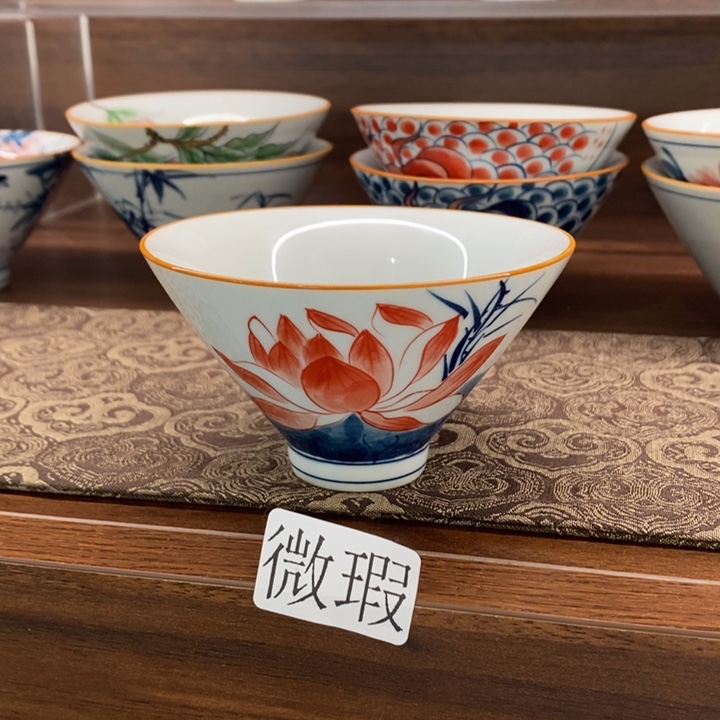 釉下老陶泥手工绘制