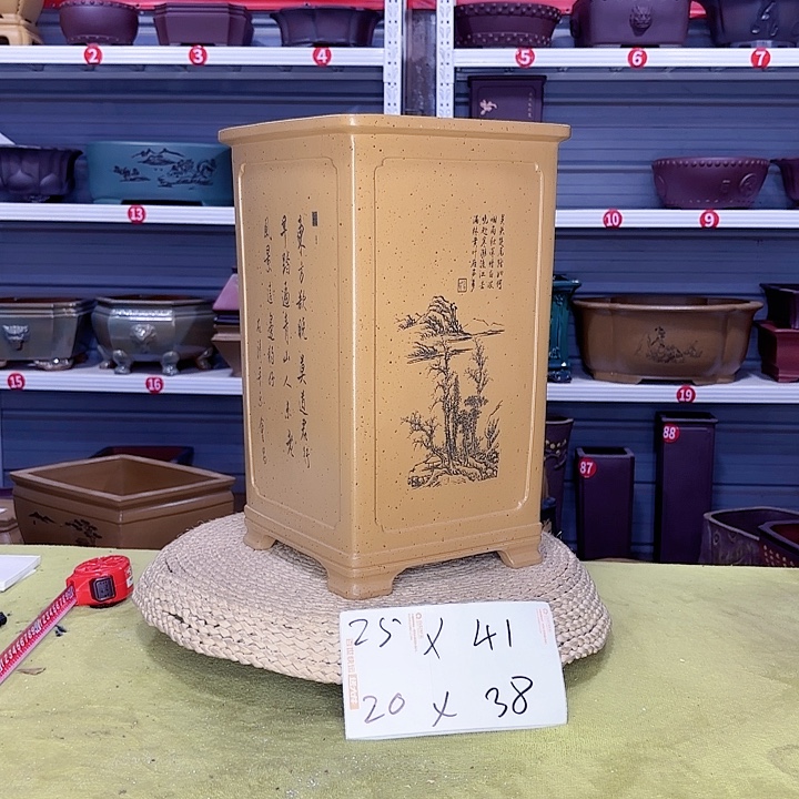 紫砂花盆宜兴紫砂厂