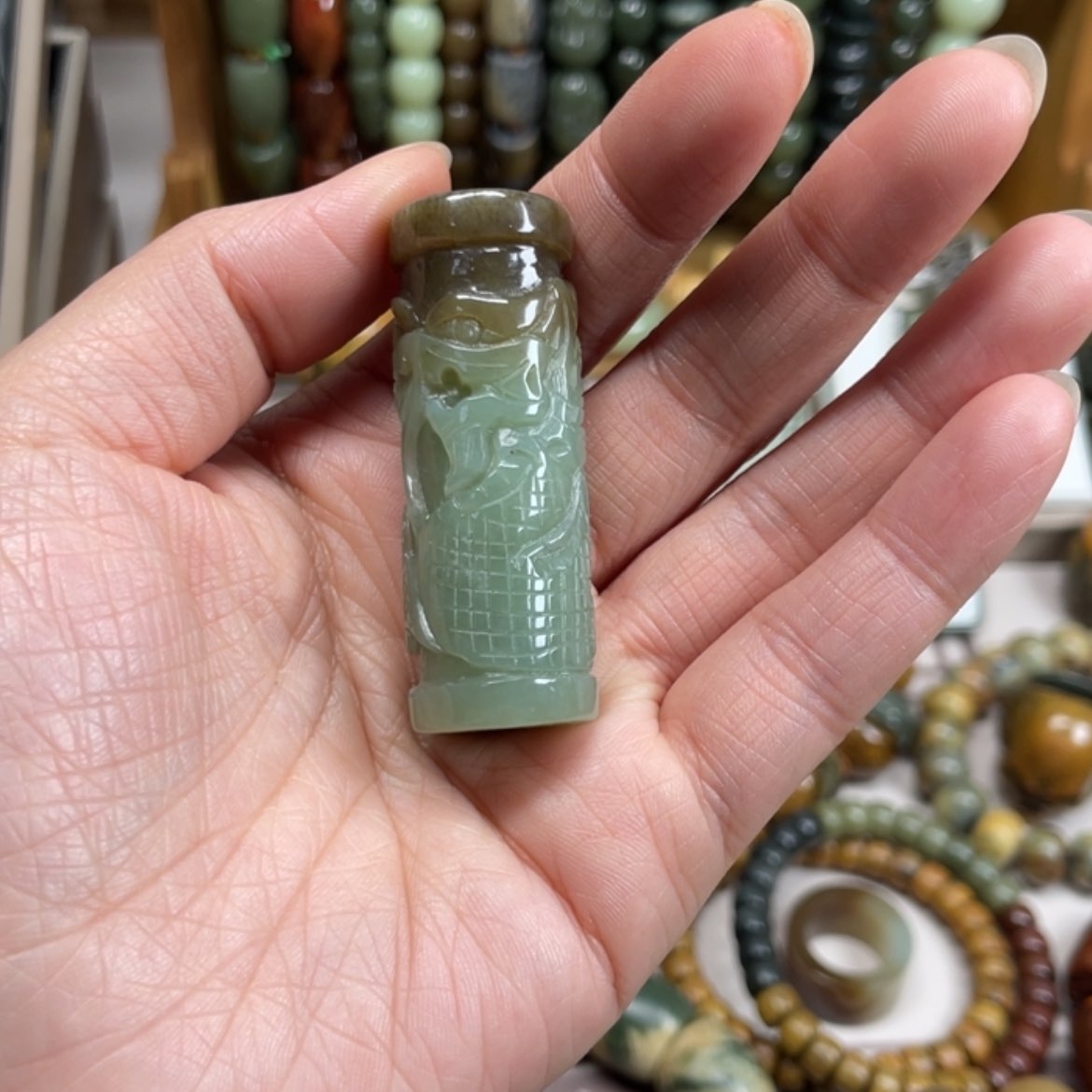 【闪购商品】岫岩老玉（透闪石质玉）挂件未镶嵌