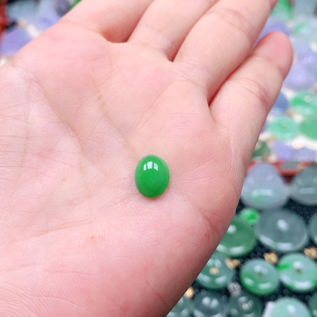 翡翠未镶嵌吊坠(不含链)&**&