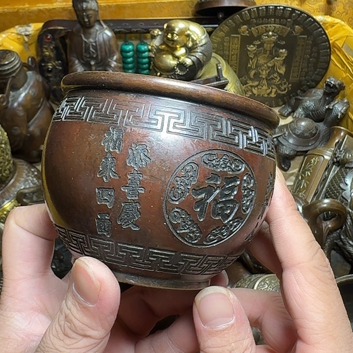 铜器摆件收收藏藏藏