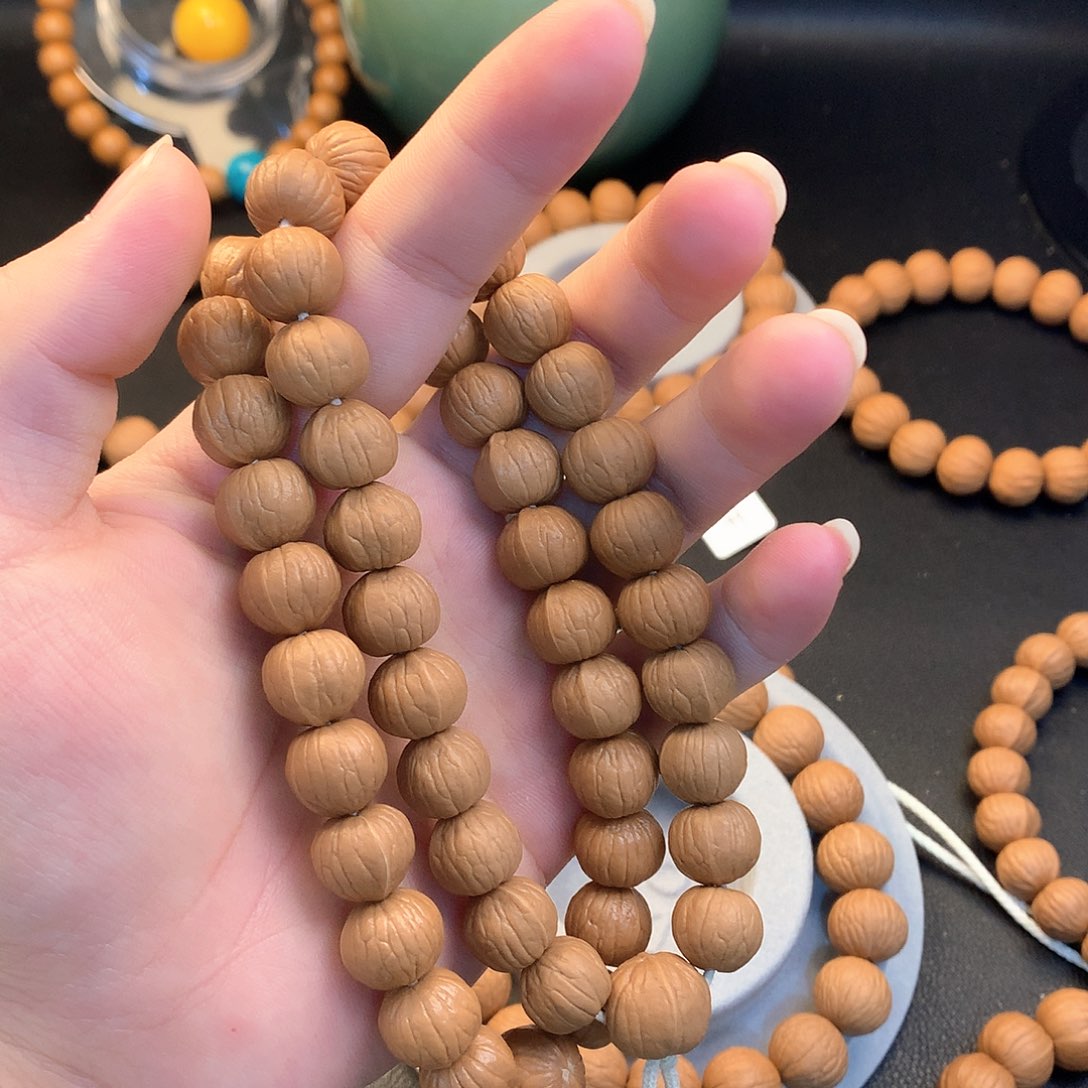 度***夜猴头核桃手串11mm两串