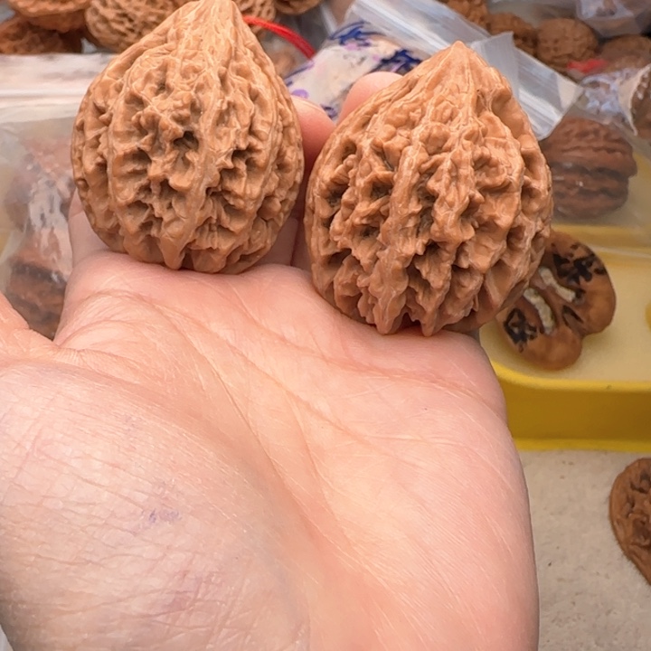 文玩核桃吊坠小*凤翎38