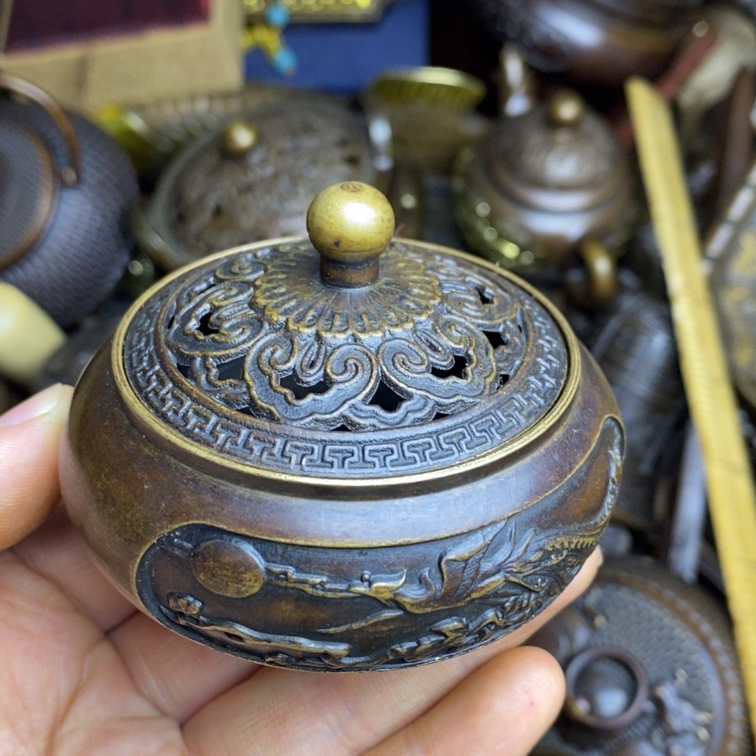 精美铜器，点击下单 