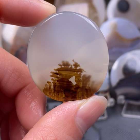 玛瑙/玉髓吊坠(不含链)未镶嵌