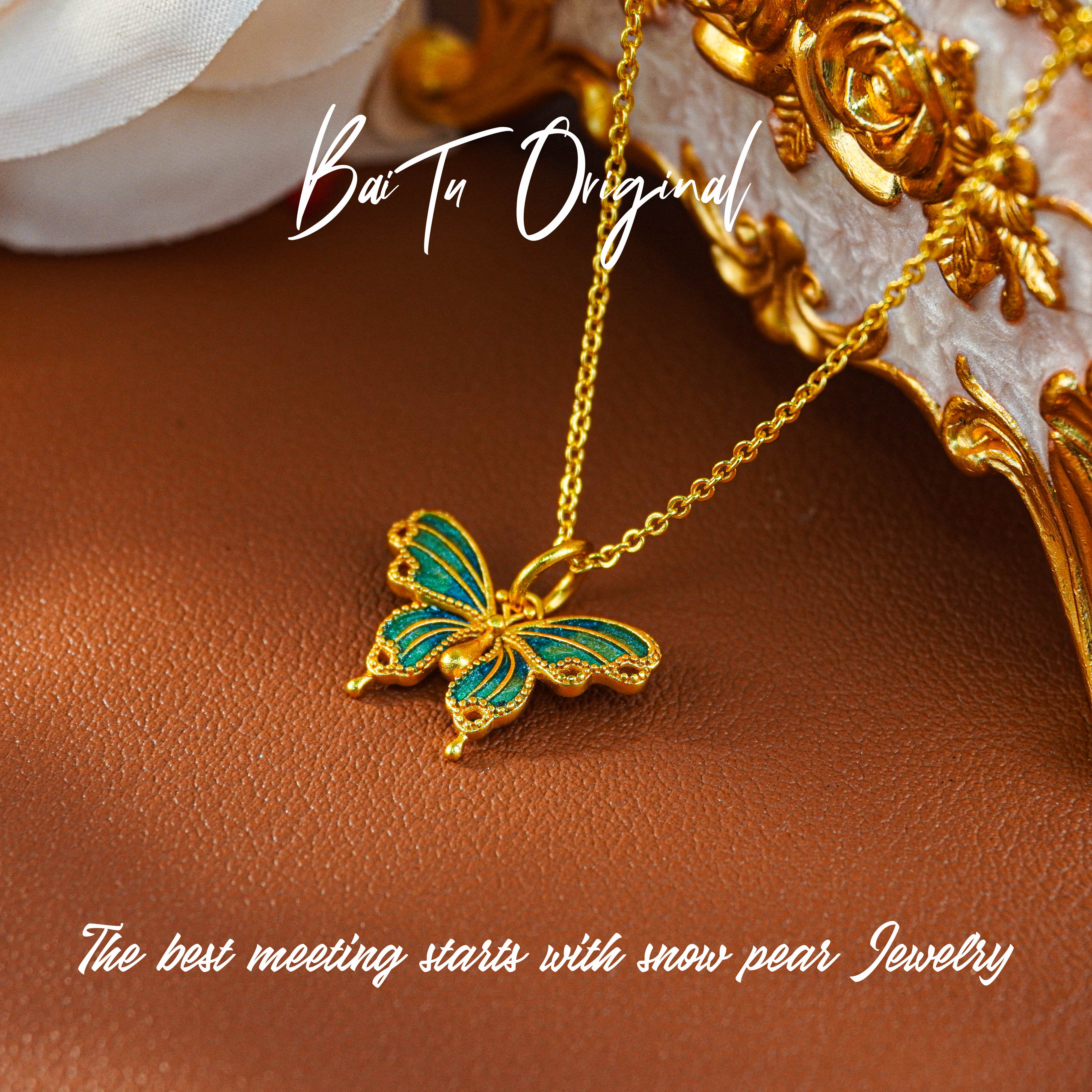 铜合金项链 【INS · GG】铜轻奢设计 NX3446 项链·中长